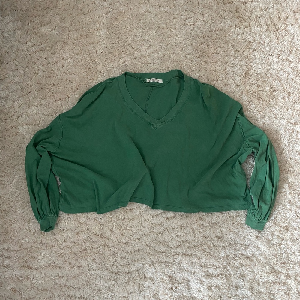 Free People oversized long sleeve